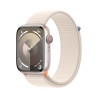 🔥Offerta! Watch alluminio 45 cell tessuto beige💥