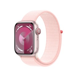 🔥Offerta! Watch 9 alluminio 41 cell rosa tessuto rosa💥