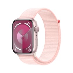 🔥Offerta! Watch 9 alluminio 45 rosa tessuto rosa💥