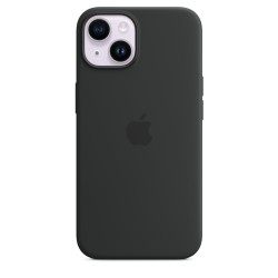 🔥Offerta! Custodia Silicone iPhone 14 Nero💥