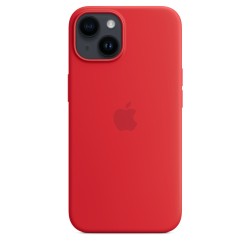 🔥Offerta! Custodia Silicone iPhone 14 Rosso💥