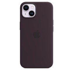 🔥Offerta! Custodia Silicone iPhone 14 Elderberry💥