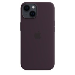 🔥Offerta! Custodia Silicone iPhone 14 Elderberry💥