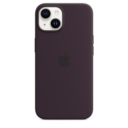 🔥Offerta! Custodia Silicone iPhone 14 Elderberry💥