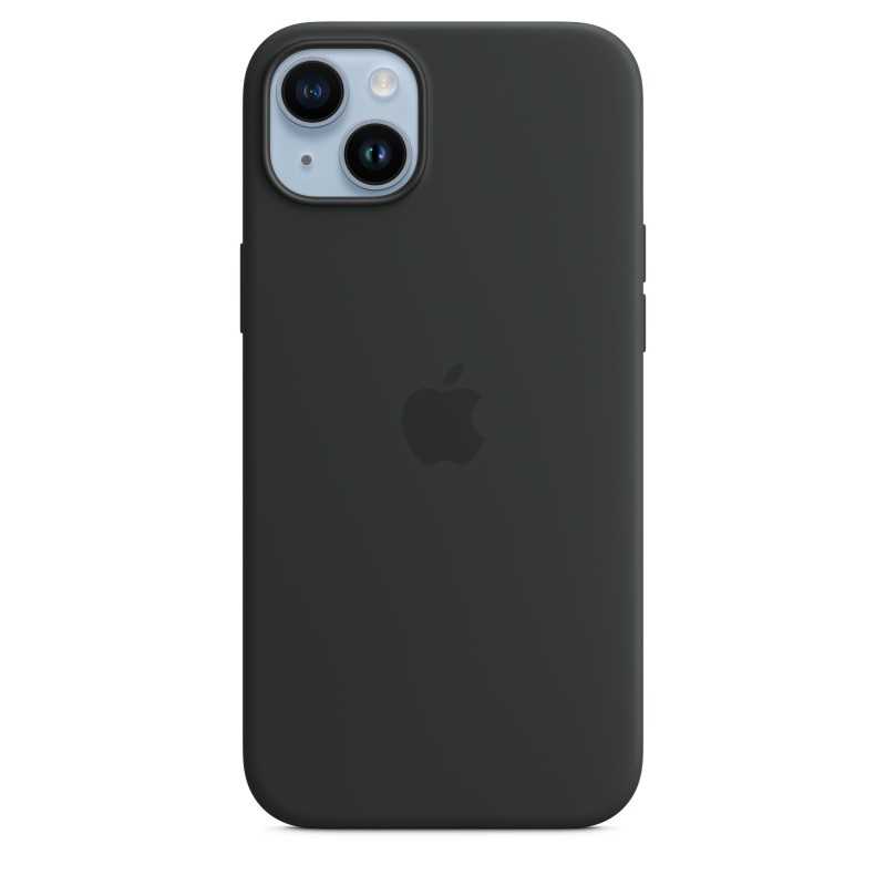 🔥Offerta! Custodia Silicone iPhone 14 Plus Nero💥