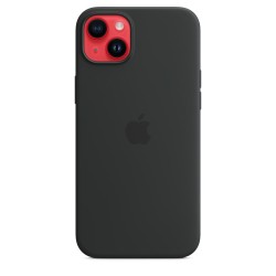 🔥Offerta! Custodia Silicone iPhone 14 Plus Nero💥