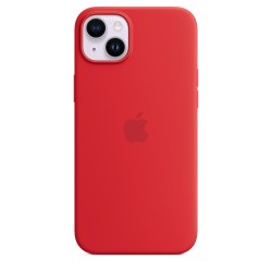 🔥Offerta! Custodia Silicone iPhone 14 Plus Rosso💥