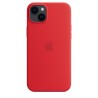 🔥Offerta! Custodia Silicone iPhone 14 Plus Rosso💥