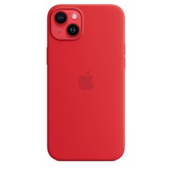 🔥Offerta! Custodia Silicone iPhone 14 Plus Rosso💥