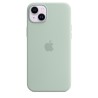 🔥Offerta! Custodia Silicone iPhone 14 Plus Verde💥