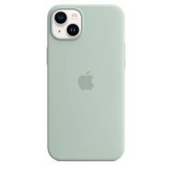 🔥Offerta! Custodia Silicone iPhone 14 Plus Verde💥