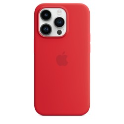 🔥Offerta! Custodia Silicone iPhone 14 Pro Rosso💥