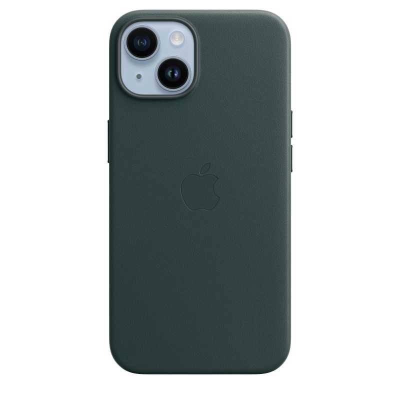 🔥Offerta! Custodia Pelle iPhone 14 Verde💥