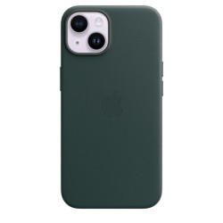 🔥Offerta! Custodia Pelle iPhone 14 Verde💥