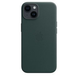 🔥Offerta! Custodia Pelle iPhone 14 Verde💥