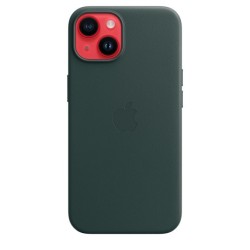 🔥Offerta! Custodia Pelle iPhone 14 Verde💥