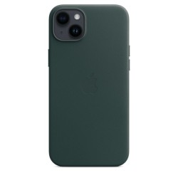 🔥Offerta! Custodia Pelle iPhone 14 Plus Verde💥