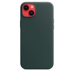 🔥Offerta! Custodia Pelle iPhone 14 Plus Verde💥