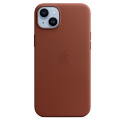 🔥Offerta! Custodia Pelle iPhone 14 Plus Umber💥