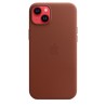 🔥Offerta! Custodia Pelle iPhone 14 Plus Umber💥