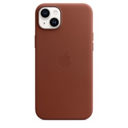 🔥Offerta! Custodia Pelle iPhone 14 Plus Umber💥