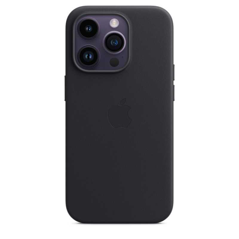 🔥Offerta! Custodia Pelle iPhone 14 Pro Nero💥