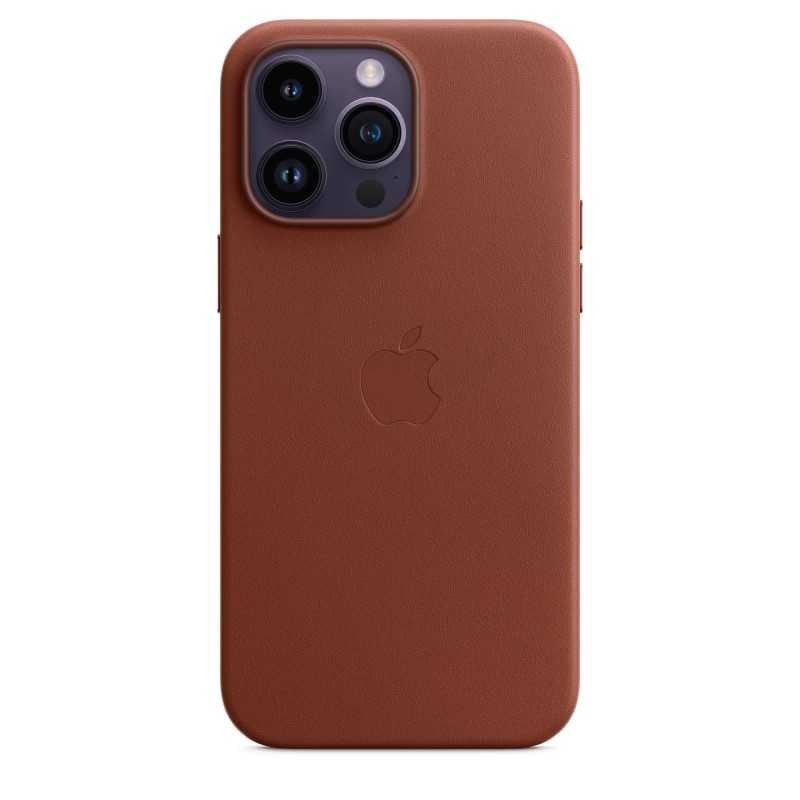 🔥Offerta! Custodia Pelle iPhone 14 Pro Max Umber💥